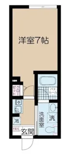 フェリーチェ桜上水A【2階】の間取り