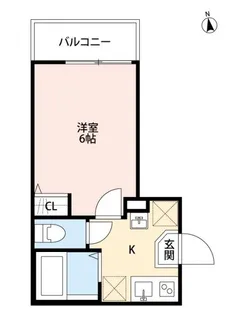 埼玉県さいたま市南区鹿手袋4【アパート】の間取り