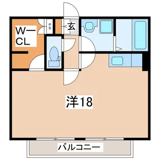 福島県郡山市亀田2【マンション】の間取り