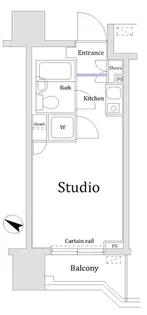 東京都渋谷区円山町【マンション】の間取り
