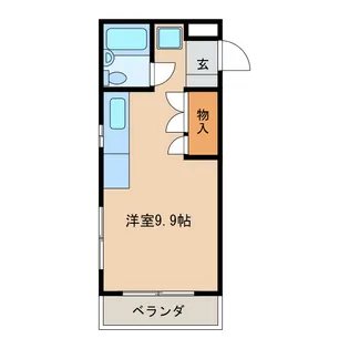岐阜県岐阜市清本町8【マンション】の間取り