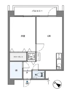 東京都練馬区氷川台3【マンション】の間取り