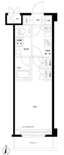ルーブル蒲田南七番館【2階】の間取り