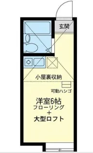 ユナイト横浜ベイステージ【2階】の間取り