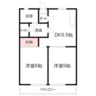 ロイヤルハイツ【1階】の間取り