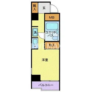 スカイコート大森第4【6階】の間取り