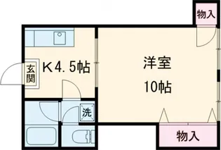 タルミビル【2階】の間取り