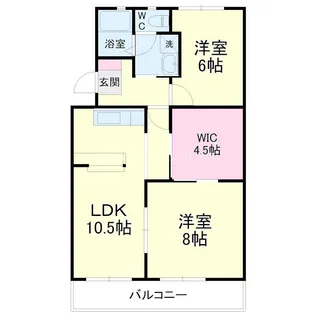 グランデ【3階】の間取り