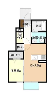 HOME2号棟【1階】の間取り