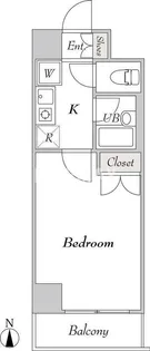 BluRock秋葉原【9階】の間取り