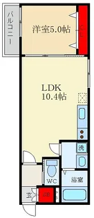 イリスコート香里園III【2階】の間取り