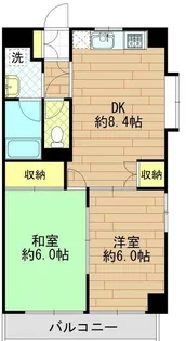 グレースハイムヌクイ【3階】の間取り