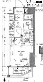AXAS東京オリエンス【3階】の間取り