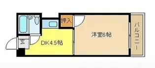 BAUHAUS祇園新道【3階】の間取り