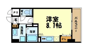 グランルージュ栄II【4階】の間取り