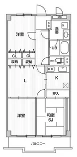 ピア・グランデ弐番館【2階】の間取り