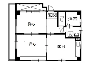 青木ビルII【2階】の間取り