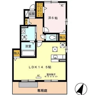 Bee House【1階】の間取り