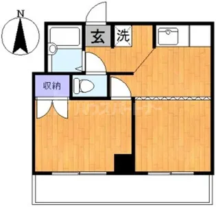 スクエア21【6階】の間取り