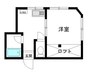 サンハイツ大高【2階】の間取り