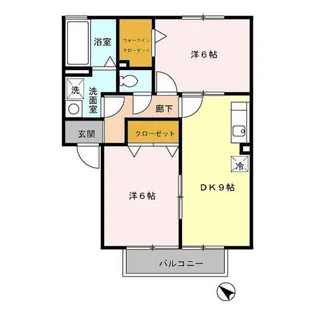 パストラル【2階】の間取り