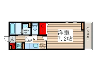 ウィステリア東松戸【2階】の間取り