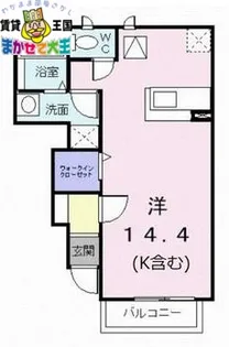 アメニティ コーポラス【1階】の間取り
