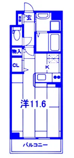 ピノ エスペランサ【2階】の間取り