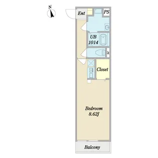 アートヒル西大宮【1階】の間取り