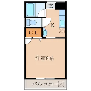 コーポレーションマルモト【1階】の間取り