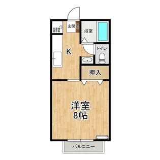 サンガーデン大山 C棟【1階】の間取り