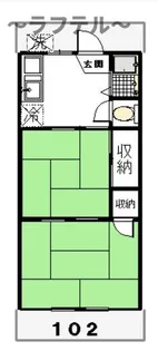 緑ハイツ【2階】の間取り