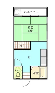 ファミーユ藤【2階】の間取り