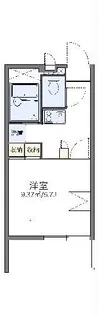 レオパレス延珠【1階】の間取り