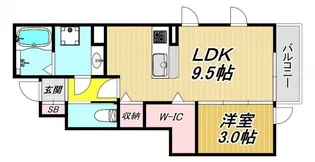 MyDearLife七松II【1階】の間取り