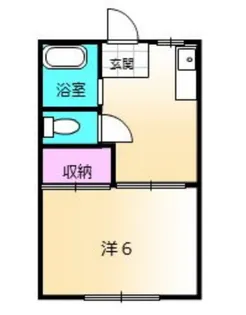 リトルハイツ【2階】の間取り