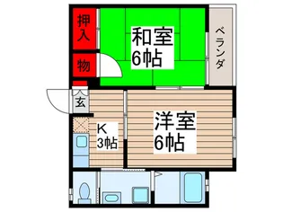 つくばハイツの間取り