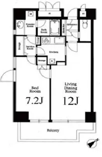 アドレスガーデン代官山【5階】の間取り