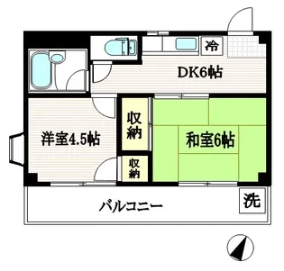 YSマンション【2階】の間取り