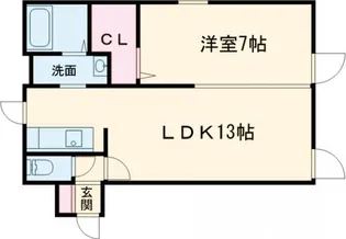 クオーレイースト【2階】の間取り