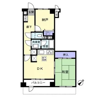 ライオンズマンション船橋第6【1階】の間取り