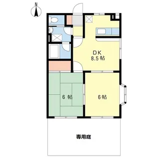 Y’Sガーデン一番館【1階】の間取り