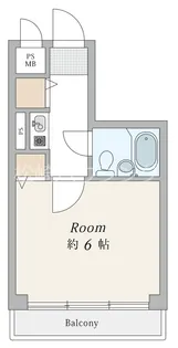 ライオンズマンション中野南【4階】の間取り
