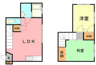 テラス柔【1階】の間取り