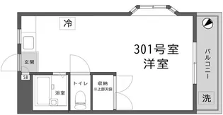 Misty【3階】の間取り