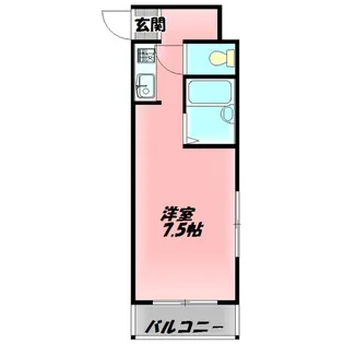 和楽マンション【2階】の間取り