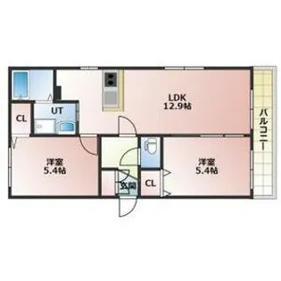 GRANROYAL SAKAEDORI【1階】の間取り