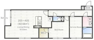 THE CLASS Luxury residence【3階】の間取り