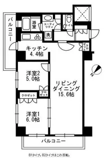 アーバンパーク代官山2【4階】の間取り