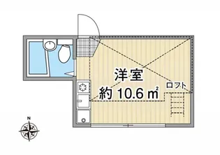 ライフピアルシーダ【2階】の間取り